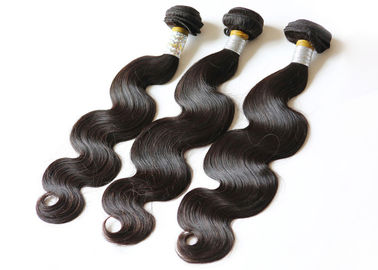 中国 完全なクチクラの巻き毛の人間の毛髪延長、加工されていない等級8Aのペルーの毛の波 サプライヤー