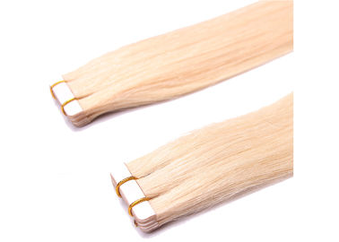 中国 混合される総合的な毛のない毛延長の130%密度のOmbreテープ サプライヤー