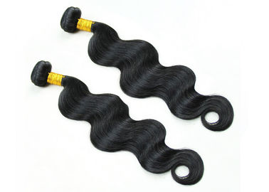 中国 自然な色のバージンのブラジルの毛の織り方は8 - 30インチ長さをカスタマイズされる束ねます サプライヤー