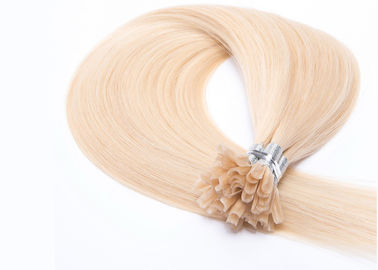 中国 健康な柔らかい光沢のあるRemyの金髪延長は結び目か寄生虫なしできれいになります サプライヤー