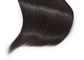 小さいブラウンとの悪臭のペルーの直毛の織り方100%の加工されていない黒無し サプライヤー